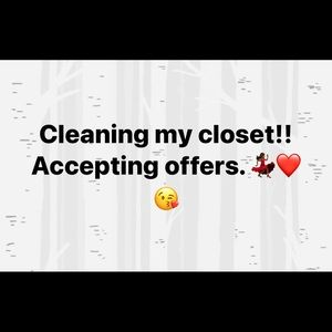 Closet sale!!!